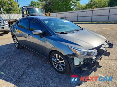 Czwarte zdjęcie samochodu z boku: 2021 NISSAN VERSA SV VIN:3N1CN8EV2ML856462 - miniatura