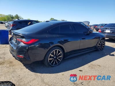 Trzecie zdjęcie samochodu z tyłu: 2024 BMW M440XI GRAN COUPE VIN:WBA13AW06RFT57523 - miniatura
