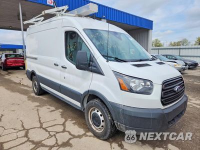 Czwarte zdjęcie samochodu z boku: 2019 FORD TRANSIT 250 UTILITY / SERVICE VAN VIN:1FTYR1CM8KKB56596 - miniatura