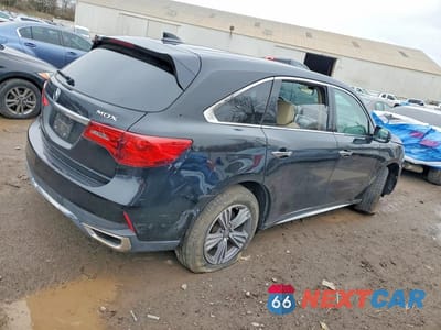 Trzecie zdjęcie samochodu z tyłu: 2019 ACURA MDX VIN:5J8YD3H31KL002558 - miniatura