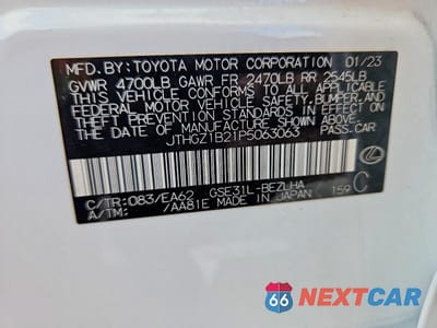 Zdjęcie 13 z 13 samochodu: 2023 LEXUS IS 350 F SPORT VIN:JTHGZ1B21P5063063 - miniatura
