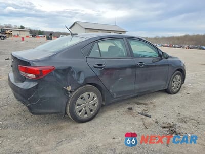 Trzecie zdjęcie samochodu z tyłu: 2020 KIA RIO LX VIN:3KPA24ADXLE279847 - miniatura
