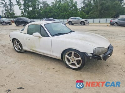 Czwarte zdjęcie samochodu z boku: 2003 MAZDA MX-5 MIATA SV VIN:JM1NB353230303273 - miniatura