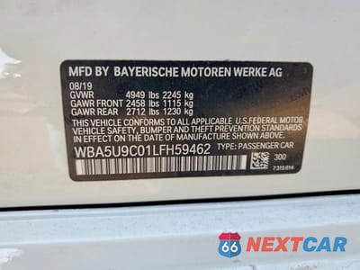 Zdjęcie 12 z 12 samochodu: 2020 BMW M340XI VIN:WBA5U9C01LFH59462 - miniatura