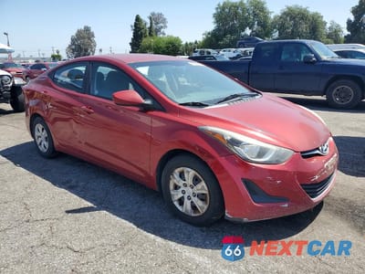 Czwarte zdjęcie samochodu z boku: 2016 HYUNDAI ELANTRA SE VIN:5NPDH4AE9GH773199 - miniatura