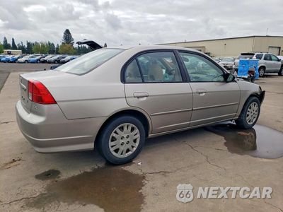 Trzecie zdjęcie samochodu z tyłu: 2004 HONDA CIVIC VIN:JHMES16514S000302 - miniatura