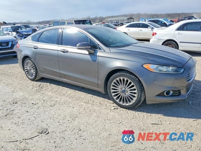 Czwarte zdjęcie samochodu z boku: 2013 FORD FUSION TITANIUM VIN:3FA6P0K95DR277661 - miniatura