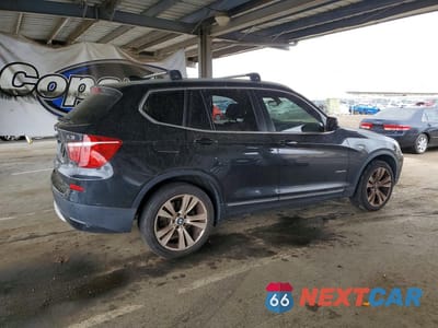 Trzecie zdjęcie samochodu z tyłu: 2013 BMW X3 XDRIVE35I VIN:5UXWX7C58DL980795 - miniatura