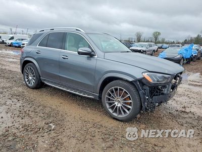 Czwarte zdjęcie samochodu z boku: 2024 MERCEDES-BENZ GLE 350 4MATIC VIN:4JGFB4FB3RB171469 - miniatura