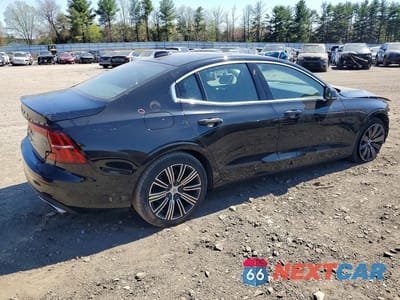 Trzecie zdjęcie samochodu z tyłu: 2022 VOLVO S60 B5 INSCRIPTION VIN:7JRL12TL7NG172845 - miniatura