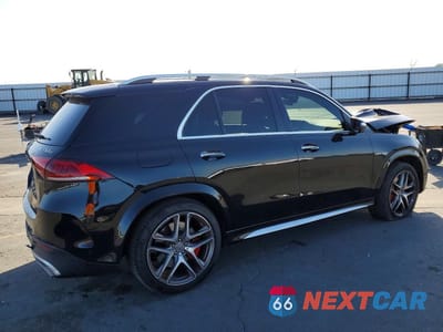 Trzecie zdjęcie samochodu z tyłu: 2023 MERCEDES-BENZ GLE 63 AMG 4MATIC VIN:4JGFB8KB1PA898741 - miniatura