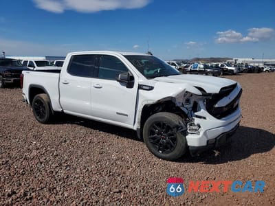 Czwarte zdjęcie samochodu z boku: 2023 GMC SIERRA K1500 ELEVATION VIN:1GTUUCE82PZ134567 - miniatura