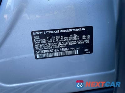 Zdjęcie 10 z 14 samochodu: 2017 BMW X5 XDRIVE35I VIN:5UXKR0C57H0V66589 - miniatura