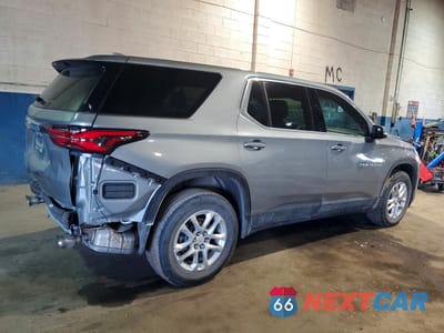 Trzecie zdjęcie samochodu z tyłu: 2024 CHEVROLET TRAVERSE LIMITED LS VIN:1GNESTKW6RJ130737 - miniatura