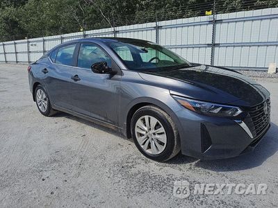 Czwarte zdjęcie samochodu z boku: 2025 NISSAN SENTRA S VIN:3N1AB8BV9SY253500 - miniatura