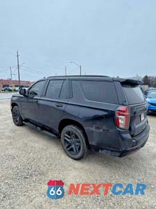 Trzecie zdjęcie samochodu z tyłu: 2023 CHEVROLET TAHOE K1500 RST VIN:1GNSKRKD4PR147068 - miniatura