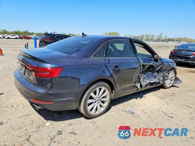 Trzecie zdjęcie samochodu z tyłu: 2017 AUDI A4 PREMIUM VIN:WAUANAF41HN041173 - miniatura