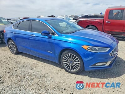 Czwarte zdjęcie samochodu z boku: 2017 FORD FUSION TITANIUM HEV VIN:3FA6P0RU8HR382209 - miniatura