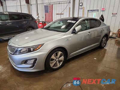 2014 KIA OPTIMA HYBRID KNAGN4AD0E5066421 - główne zdjęcie licytacji z USA - miniatura