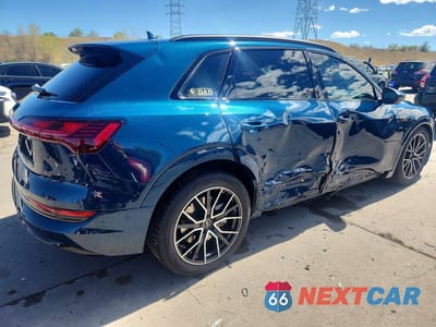 Trzecie zdjęcie samochodu z tyłu: 2021 AUDI E-TRON PRESTIGE VIN:WA1VABGE9MB028593 - miniatura