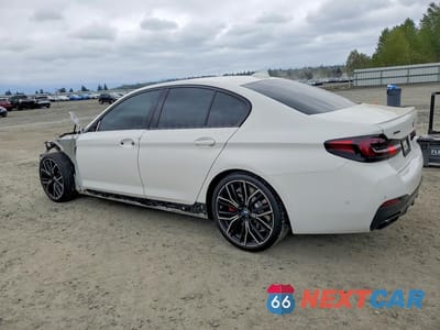 Drugie zdjęcie samochodu z przodu: 2022 BMW M550XI VIN:WBA13BK04NCJ66237 - miniatura
