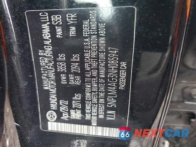 Zdjęcie 12 z 12 samochodu: 2022 HYUNDAI ELANTRA SEL VIN:5NPLM4AG3NH085947 - miniatura