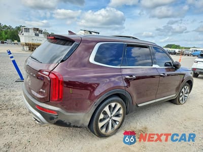 Trzecie zdjęcie samochodu z tyłu: 2020 KIA TELLURIDE S VIN:5XYP64HC9LG025464 - miniatura