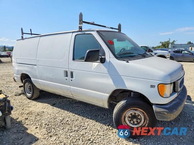 Czwarte zdjęcie samochodu z boku: 2001 FORD ECONOLINE E250 VAN VIN:1FTNE24L91HA85558 - miniatura