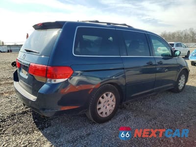 Trzecie zdjęcie samochodu z tyłu: 2010 HONDA ODYSSEY LX VIN:5FNRL3H24AB084834 - miniatura