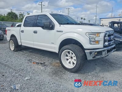 Czwarte zdjęcie samochodu z boku: 2016 FORD F150 SUPERCREW VIN:1FTEW1CG0GFC30759 - miniatura