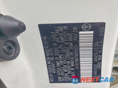 Zdjęcie 13 z 13 samochodu: 2022 TOYOTA CAMRY SE VIN:4T1S11AK7NU045024 - miniatura