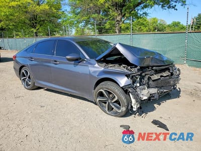 Czwarte zdjęcie samochodu z boku: 2020 HONDA ACCORD SPORT VIN:1HGCV1F31LA055482 - miniatura