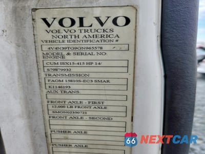 Zdjęcie 10 z 10 samochodu: 2016 VOLVO VNL SEMI TRUCK VIN:4V4N39TG9GN965578 - miniatura