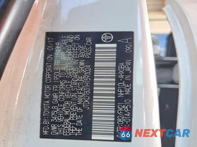 Zdjęcie 13 z 13 samochodu: 2017 TOYOTA PRIUS C THREE VIN:JTDKDTB31H1593024 - miniatura