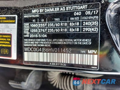 Zdjęcie 12 z 12 samochodu: 2017 MERCEDES-BENZ GLC 300 VIN:WDC0G4JB6HV011452 - miniatura