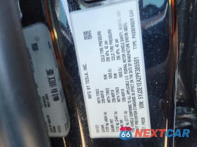 Zdjęcie 13 z 13 samochodu: 2023 TESLA MODEL 3 VIN:5YJ3E1EA2PF385501 - miniatura