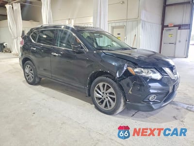 Czwarte zdjęcie samochodu z boku: 2016 NISSAN ROGUE SL VIN:5N1AT2MV0GC743405 - miniatura