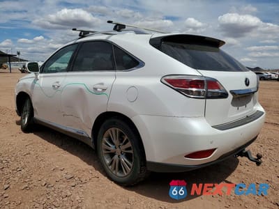 Drugie zdjęcie samochodu z przodu: 2013 LEXUS RX 450H VIN:JTJBC1BA5D2051416 - miniatura