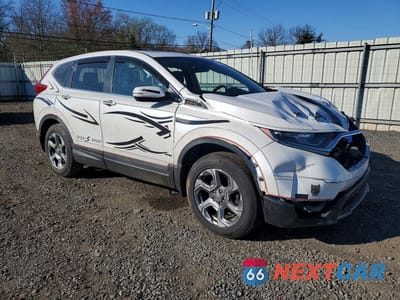 Czwarte zdjęcie samochodu z boku: 2019 HONDA CR-V EX VIN:5J6RW2H54KL027635 - miniatura