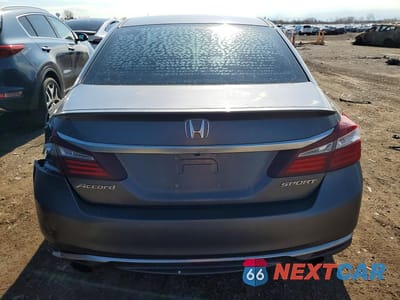 Zdjęcie 6 z 12 samochodu: 2016 HONDA ACCORD SPORT VIN:1HGCR2F52GA138369 - miniatura