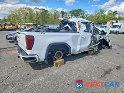 Trzecie zdjęcie samochodu z tyłu: 2019 GMC SIERRA C1500 ELEVATION VIN:1GTR8CEKXKZ377462 - miniatura