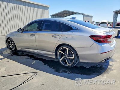 Drugie zdjęcie samochodu z przodu: 2019 HONDA ACCORD SPORT VIN:1HGCV1F38KA127437 - miniatura