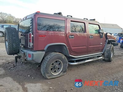 Trzecie zdjęcie samochodu z tyłu: 2006 HUMMER H2 VIN:5GRGN23U06H118701 - miniatura