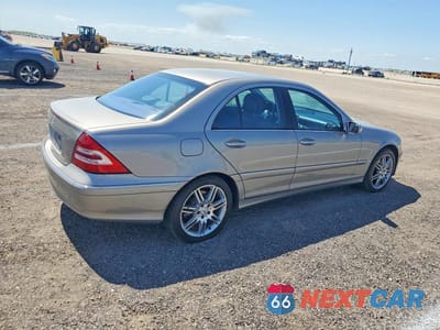 Trzecie zdjęcie samochodu z tyłu: 2007 MERCEDES-BENZ C 280 VIN:WDBRF54H97F899885 - miniatura