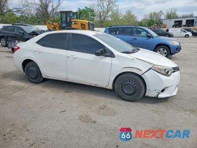 Czwarte zdjęcie samochodu z boku: 2014 TOYOTA COROLLA L VIN:5YFBURHE3EP149940 - miniatura