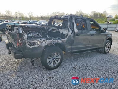 Trzecie zdjęcie samochodu z tyłu: 2018 FORD F150 SUPERCREW VIN:1FTEW1EP1JFB23028 - miniatura