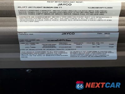 Zdjęcie 10 z 10 samochodu: 2023 JAYCO JAYFL40RBS - CAMPER VIN:1UJBC0BV4P11L0084 - miniatura