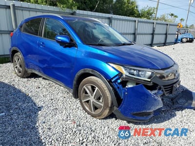 Czwarte zdjęcie samochodu z boku: 2022 HONDA HR-V EX VIN:3CZRU6H59NM720216 - miniatura
