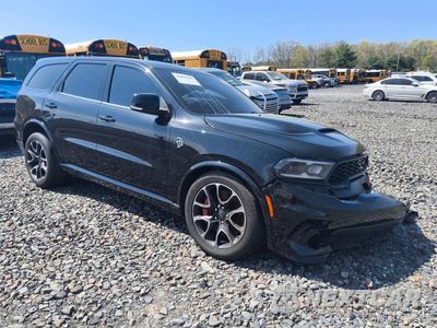 Czwarte zdjęcie samochodu z boku: 2021 DODGE DURANGO SRT HELLCAT VIN:1C4SDJH98MC692602 - miniatura