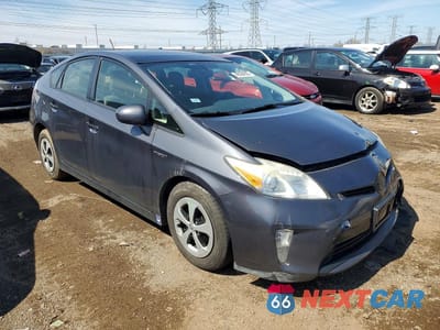 Czwarte zdjęcie samochodu z boku: 2012 TOYOTA PRIUS FOUR VIN:JTDKN3DU1C1608522 - miniatura